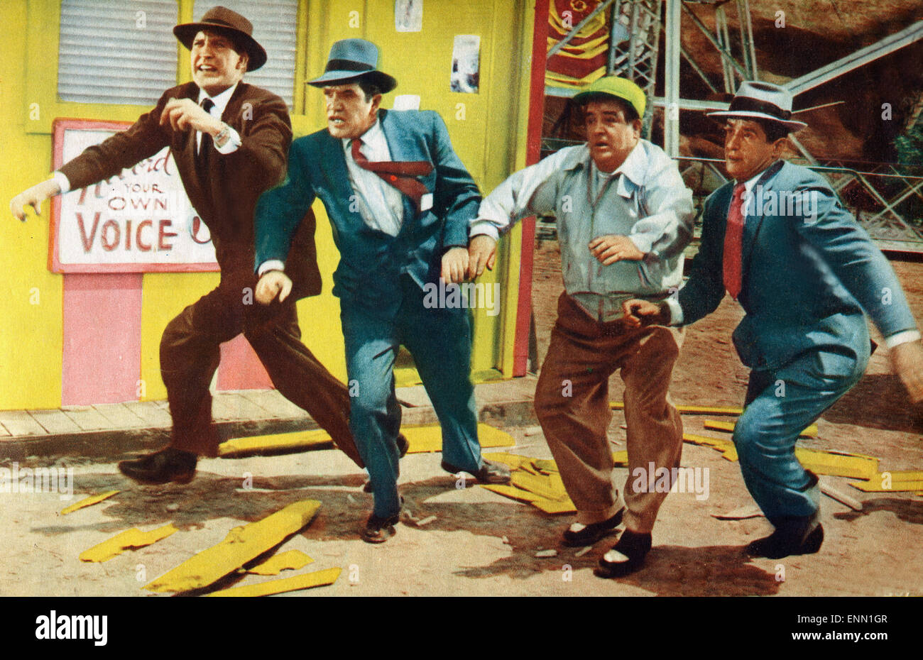 Abbott e Costello: Danza con me, Henry!, USA 1956, Regie: Charles Parton, Darsteller: Lou Costello, Bud Abbott Foto Stock