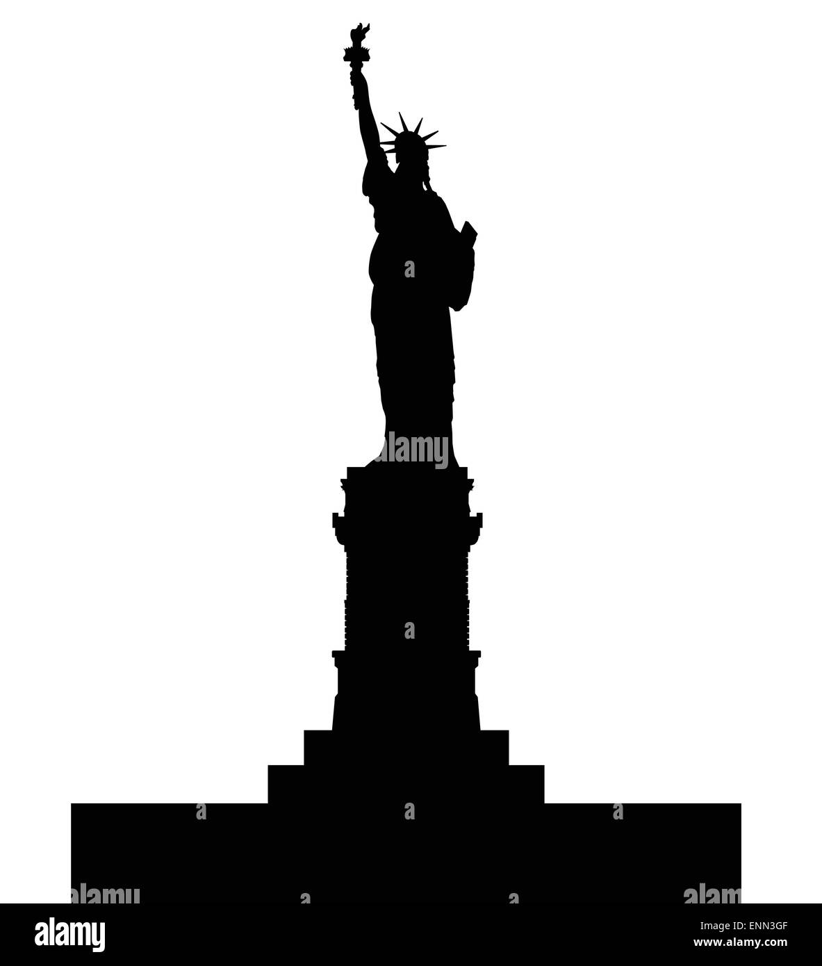 Statua della Libertà Illustrazione Vettoriale