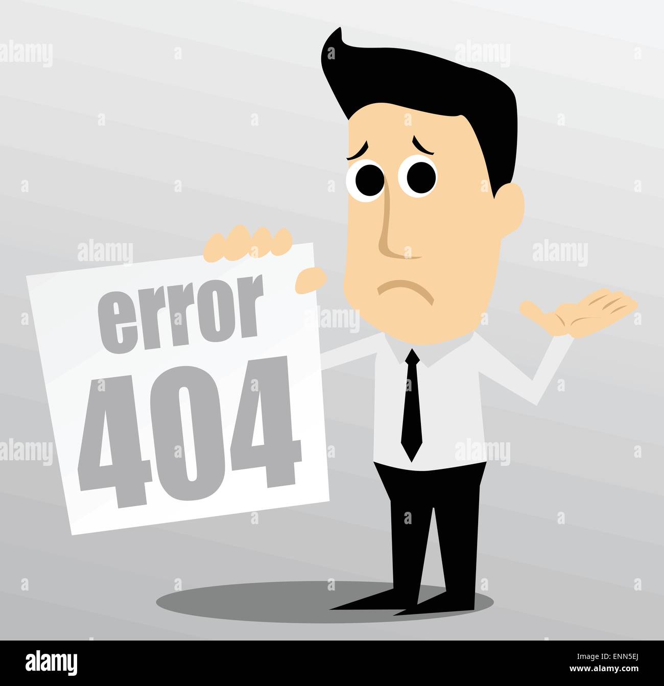 errore 404 Illustrazione Vettoriale