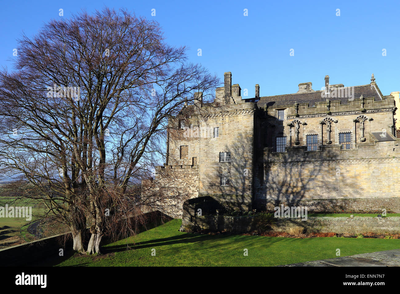 Il castello di Sterling, Scotland, Regno Unito Foto Stock