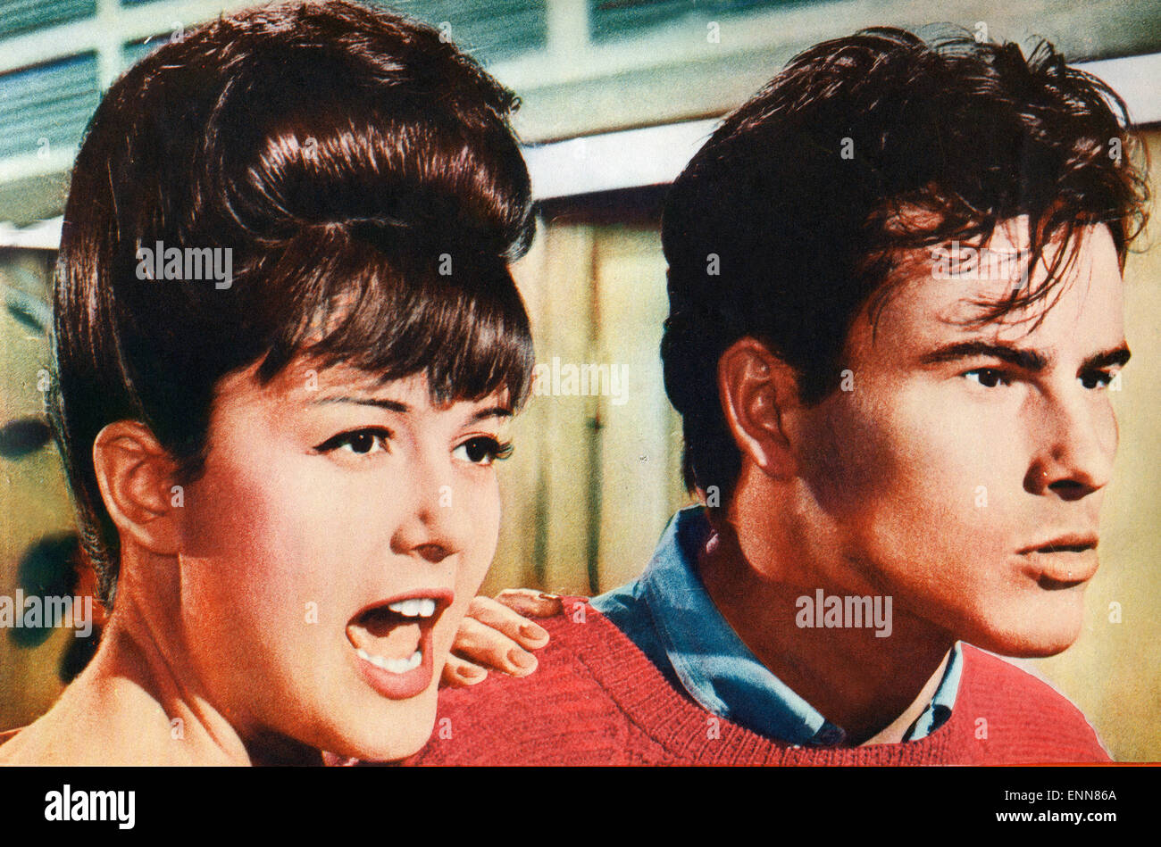 Uno, Due, Tre, USA 1961, aka: Eins, zwei, drei, Regie: Billy Wilder, Darsteller: Pamela ristorante Tiffin, Horst Buchholz Foto Stock