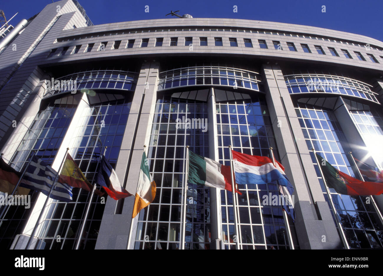 BEL, Belgio, Bruxelles, il parlamento dell'UE presso il Quartier Leopold. BEL, Belgien, Bruessel, das UE-Parlament im Quartier Leopold Foto Stock