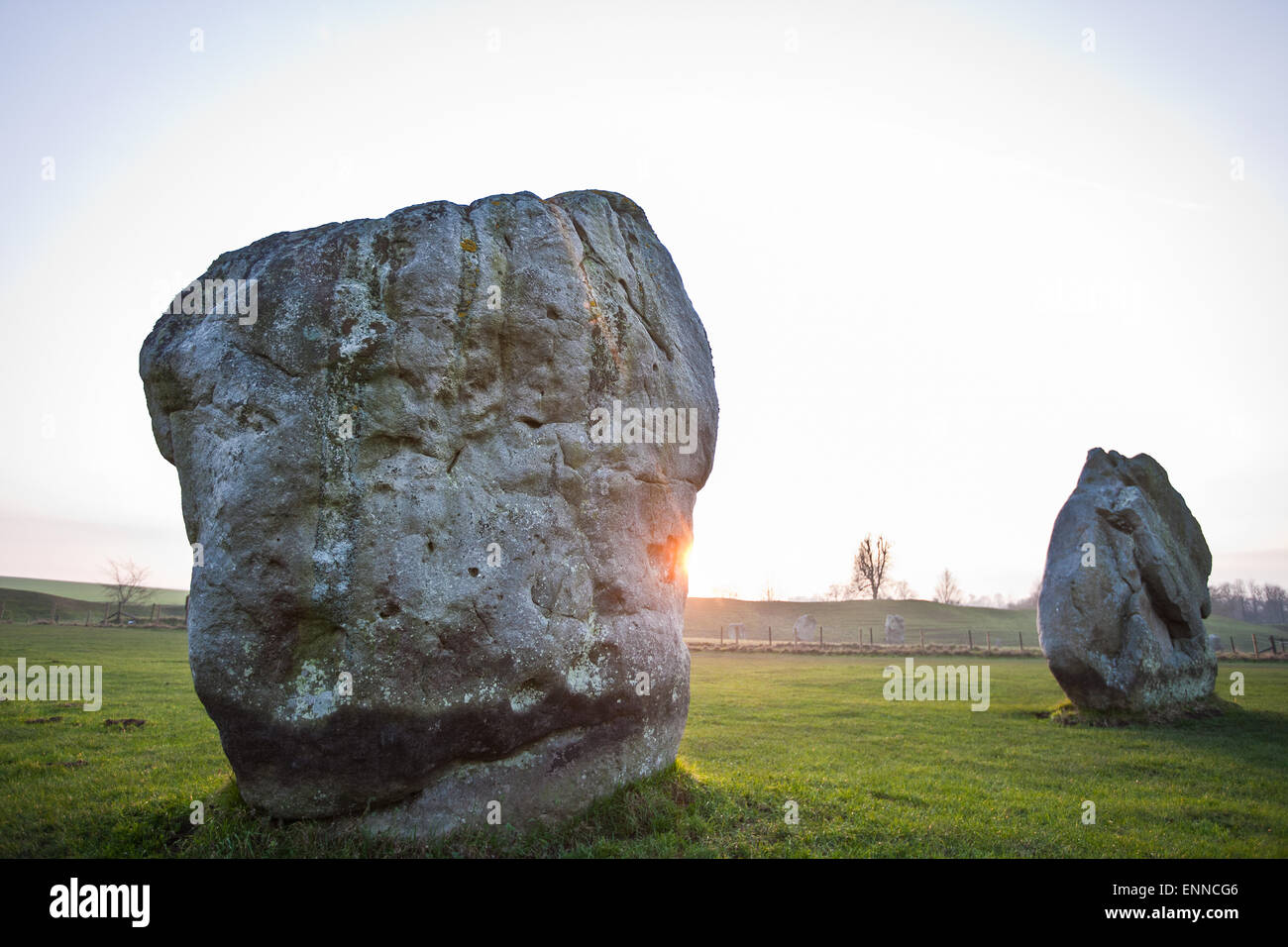 Le Pietre di Avebury,Wiltshire, Inghilterra Foto Stock