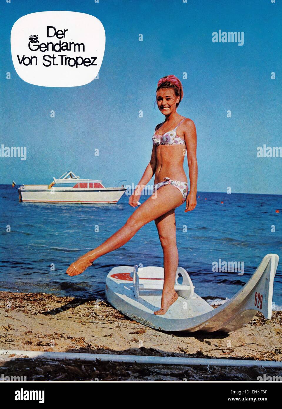 Le gendarme de Saint Tropez, Frankreich 1964, aka: Der Gendarm von Saint Tropez, Regie: Jean Girault, Darsteller: Genevieve Grad Foto Stock