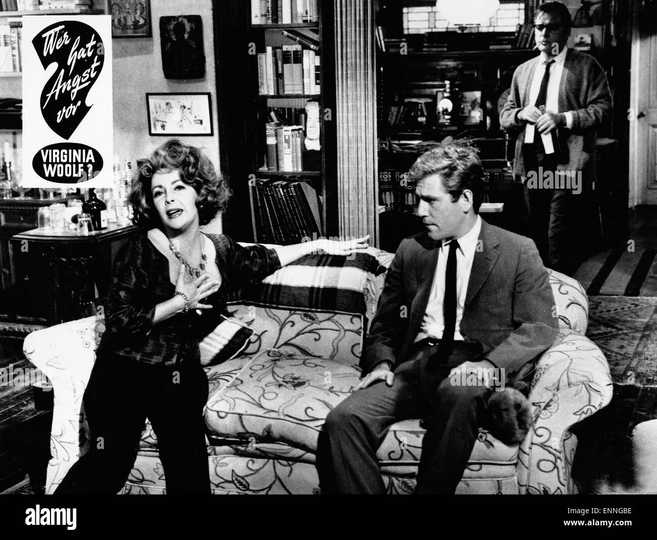 Chi ha paura di Virginia Woolf ?, USA 1966, aka: Wer hat Angst vor Virginia Woolf ?, Regie: Mike Nichols, Darsteller: Elizabeth Foto Stock