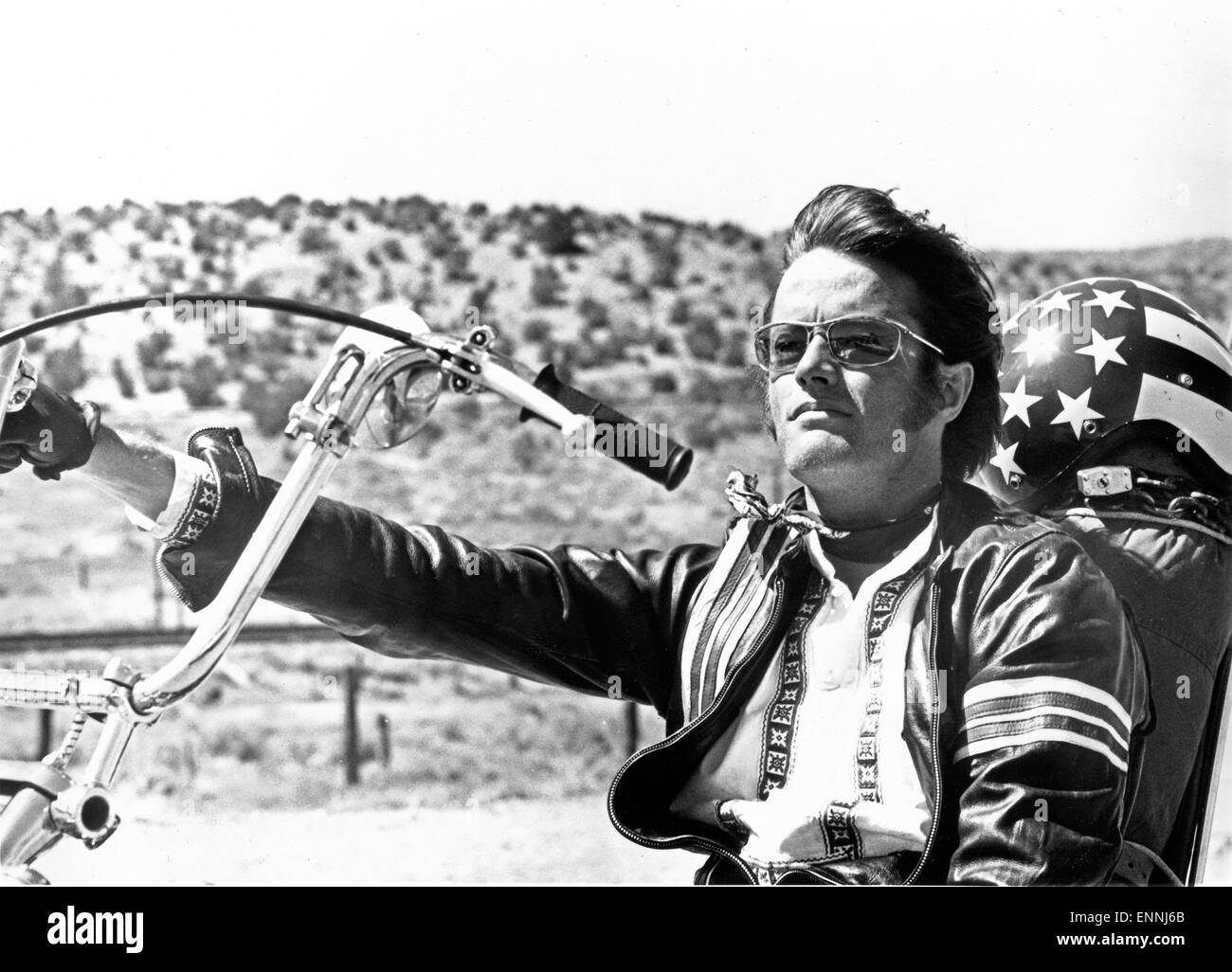 Easy Rider, USA 1969, Regie: Dennis Hopper, Darsteller: Peter Fonda Foto Stock