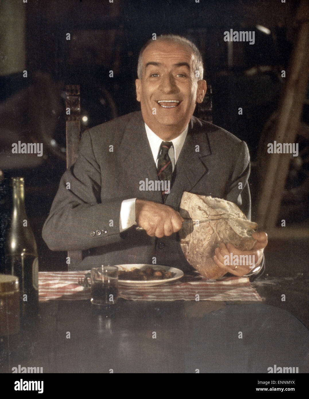 Der französische Schauspieler Louis de Funes, Ende 1960er Jahre. Attore