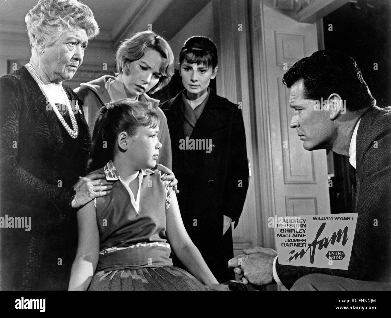 I bambini ora, aka Infam, USA, 1961, Regie: William Wyler, Darsteller: Audrey Hepburn, James Garner, Karen Balkin, Shirley Foto Stock