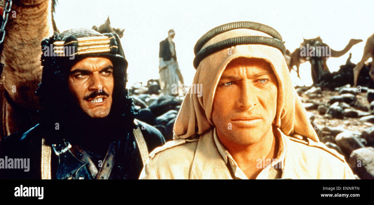 Lawrence Von Arabien Jahr: 1962 - Großbritannien Regie: David Lean Film Poster Stockfotografie