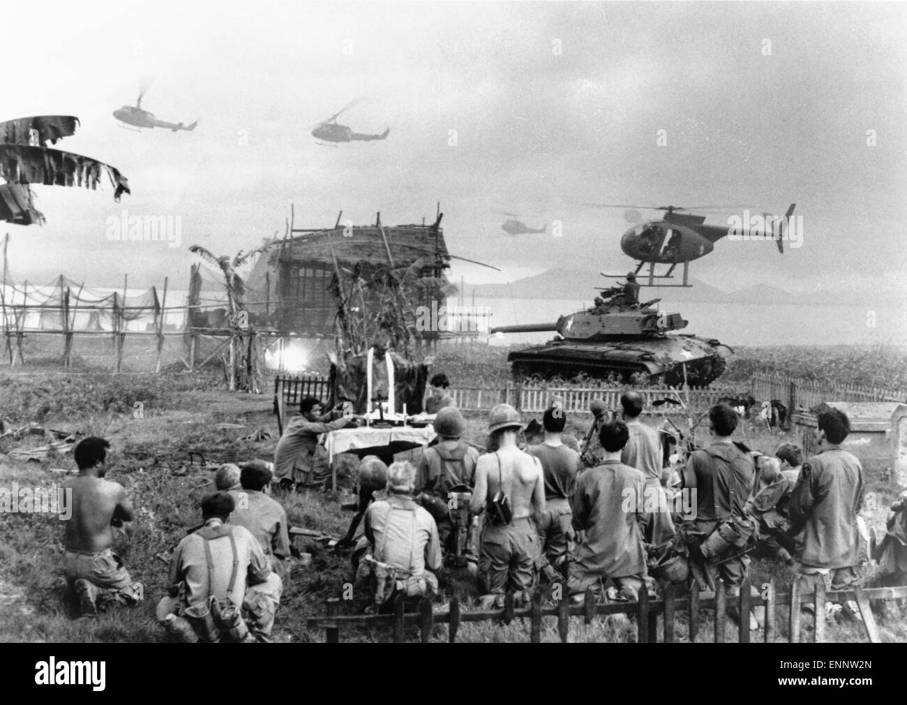 Apocalypse Now, USA 1979, Regie: Francis Ford Coppola, Kriegsschauplatz in Vietnam Foto Stock