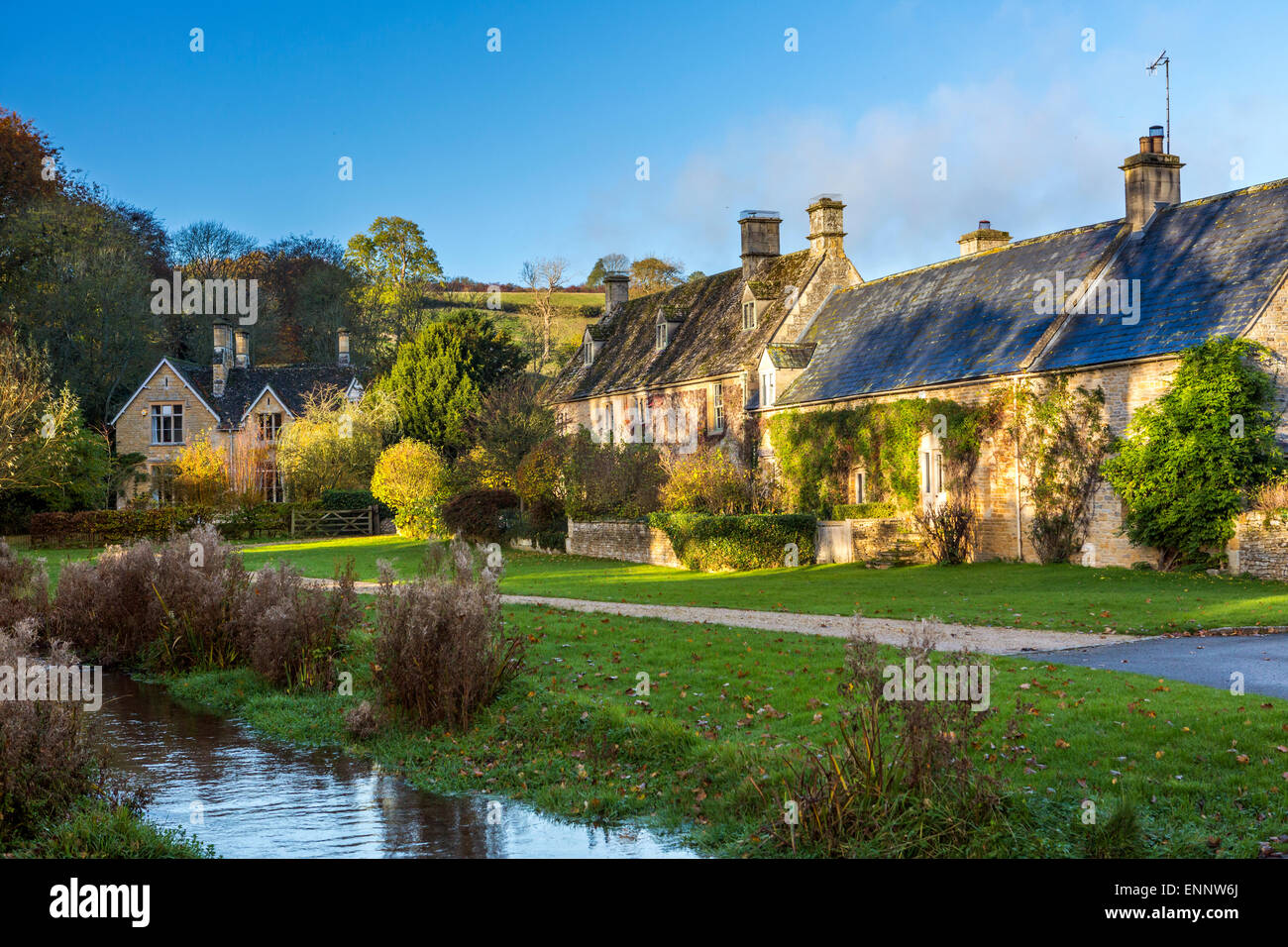 Upper Slaughter, Gloucestershire, England, Regno Unito, Europa. Foto Stock