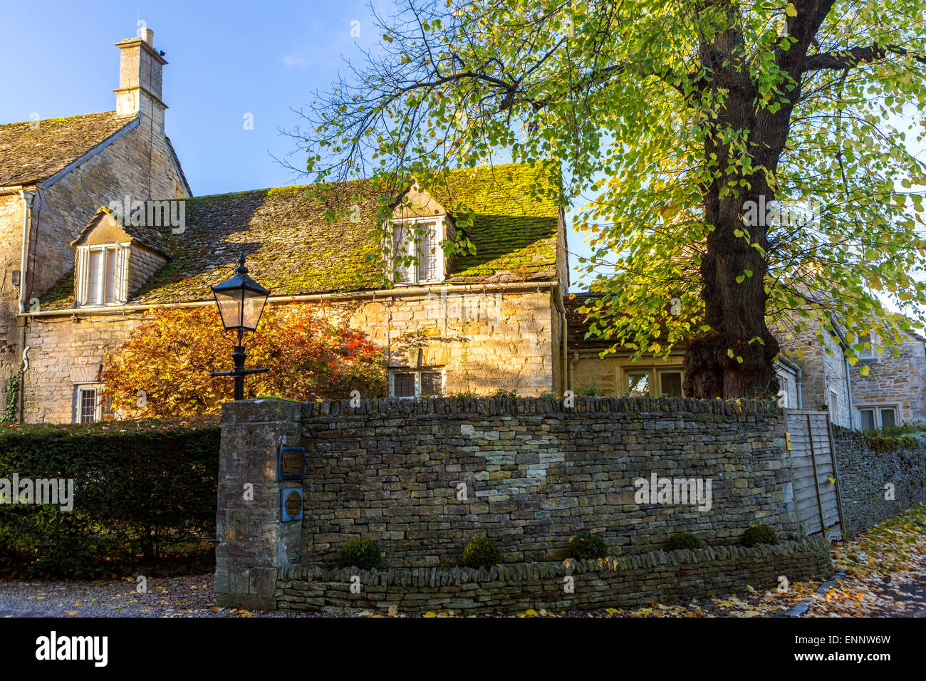 Upper Slaughter, Gloucestershire, England, Regno Unito, Europa. Foto Stock