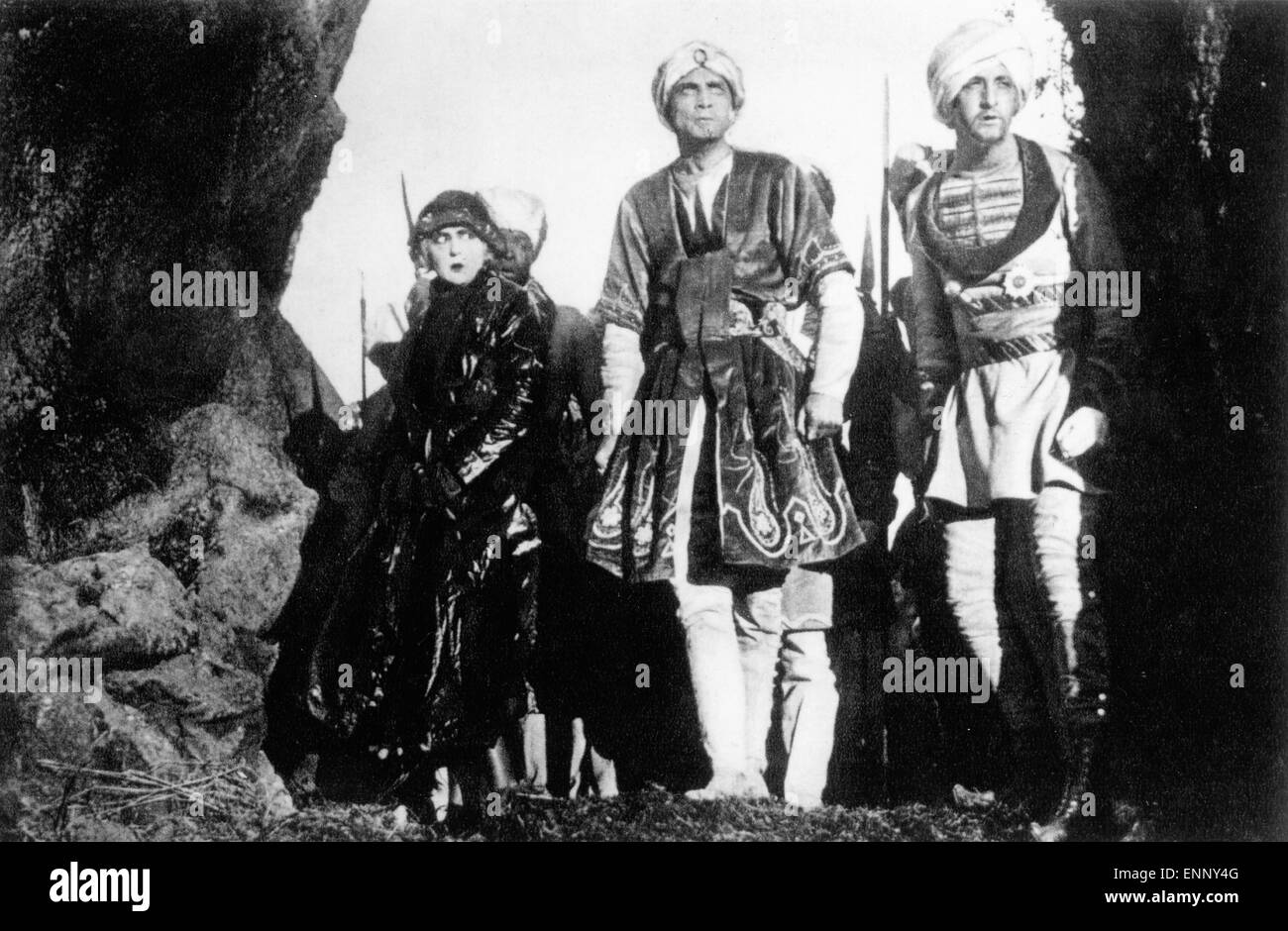 Das Indische Grabmal, Deutschland 1921, Regie: Joe può, Darsteller: Conrad Veidt, Mia può, Paolo Richter Foto Stock