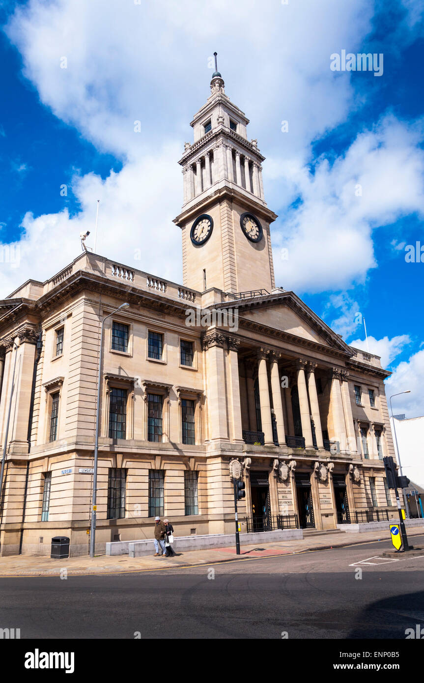 Kingston upon Hull City consiglio la Guildhall Foto Stock