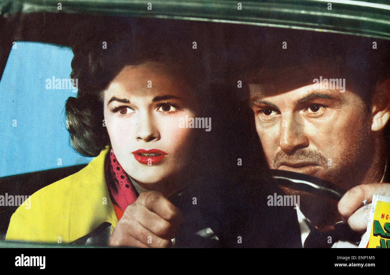 La giungla di asfalto; USA; 1950; aka asfalto Dschungel; Regie: John Huston; Darsteller: Sterling Hayden; Jean Hagen; Foto Stock