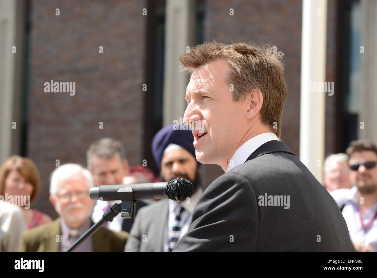 Barnsley Central MP Dan Jarvis. Immagine: Scott Bairstow/Alamy Foto Stock