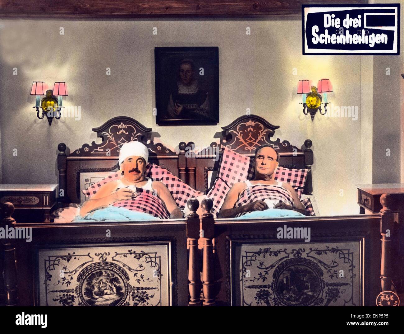 Die Drei Scheinheiligen, Deutschland 1964, Regie: Hans Schott Schöbinger, Darsteller: Walter Gross, Willy Millowitsch Foto Stock