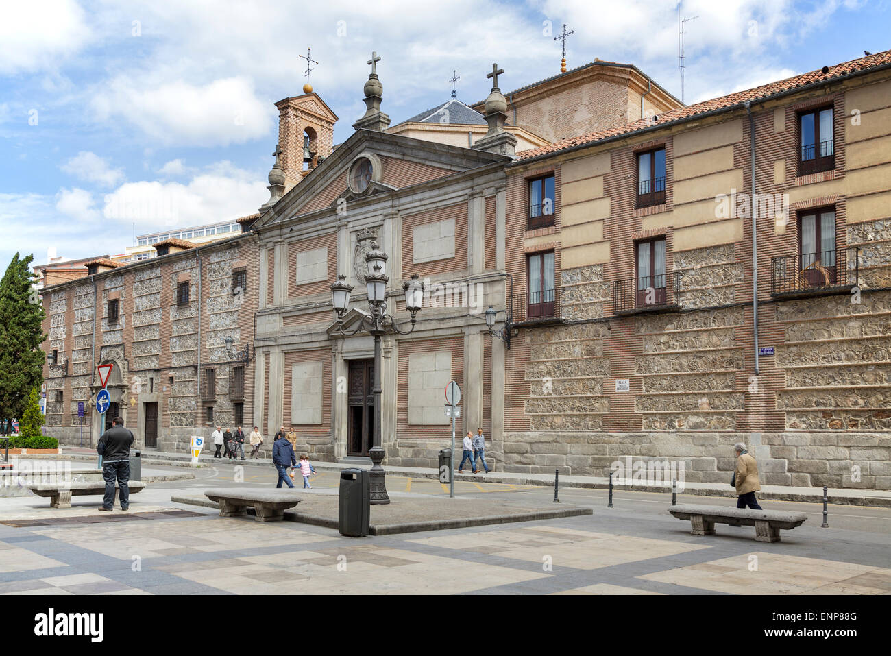 Convento de las Descalzas Reales / Monasterio de las Descalzas Reales, Madrid, Spagna Foto Stock