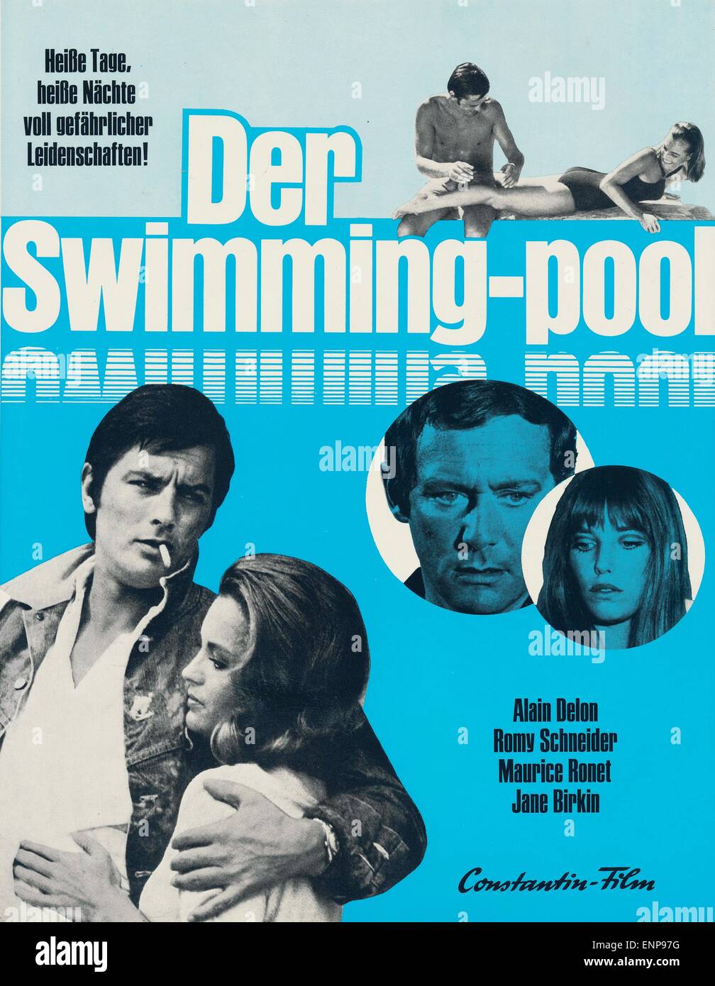 La piscine, Frankreich/Italien 1969, Regie Jacques Deray, Darsteller Alain Delon, Jane Birkin