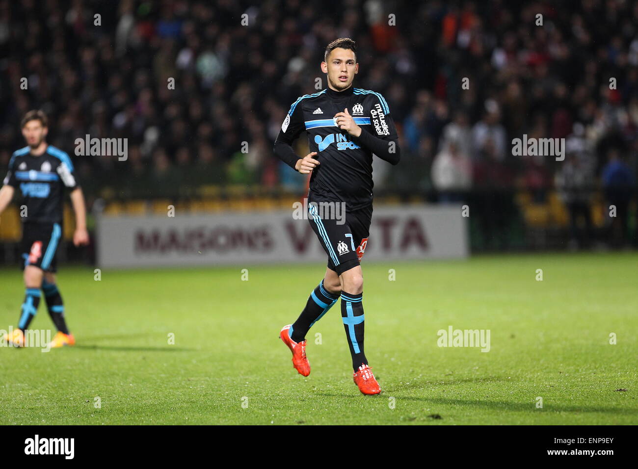 Lucas OCAMPOS - 01.05.2015 - Metz / Marseille - 35e journee Ligue 1.Photo : Fred Marvaux icona / Sport Foto Stock