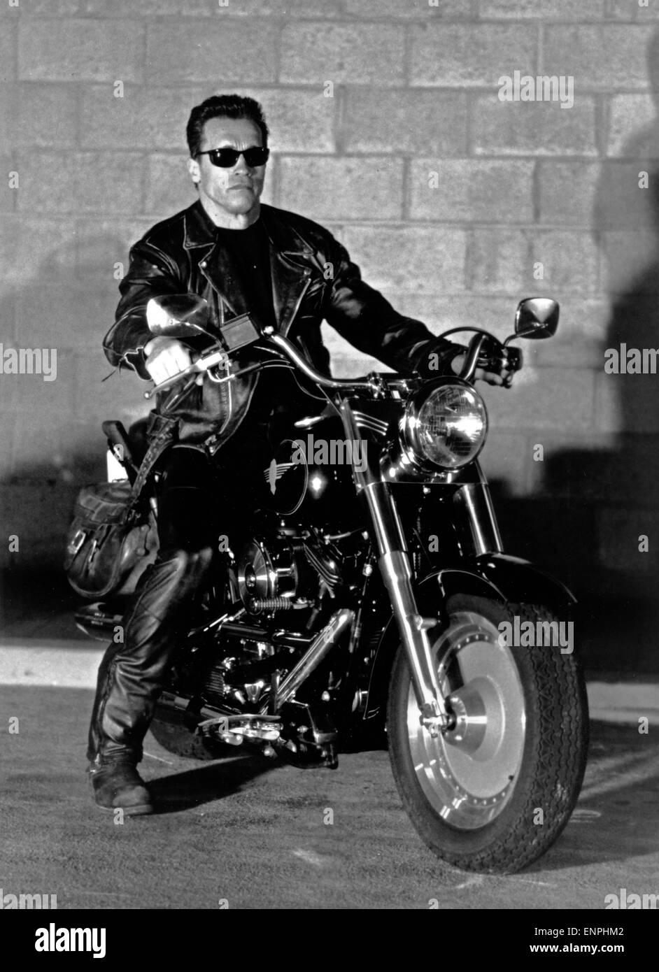 Terminator 2: il giorno del giudizio, aka: Terminator 2 - Tag der Abrechnung, USA 1991, Regie: James Cameron, Darsteller: Arnold Schwarzenegger Foto Stock