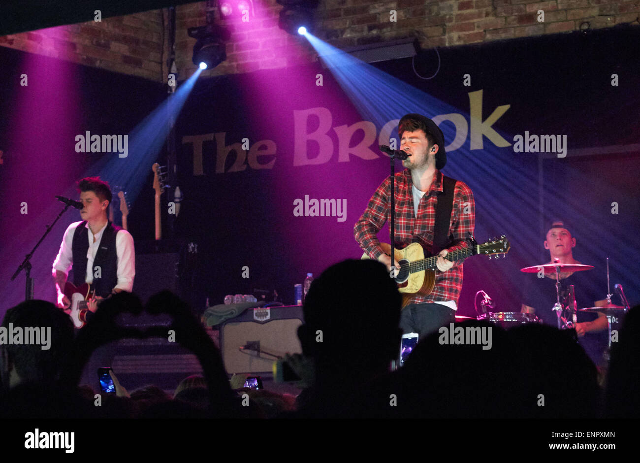 Rixton esibirsi dal vivo presso il torrente di Southampton con: Charley Bagnal,Jake Roche,Lewi Morgan,Rixton dove: Southampton, Regno Unito quando: 04 Nov 2014 Foto Stock