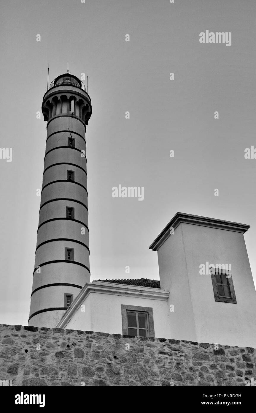 Faro di Porto (Portogallo) Foto Stock