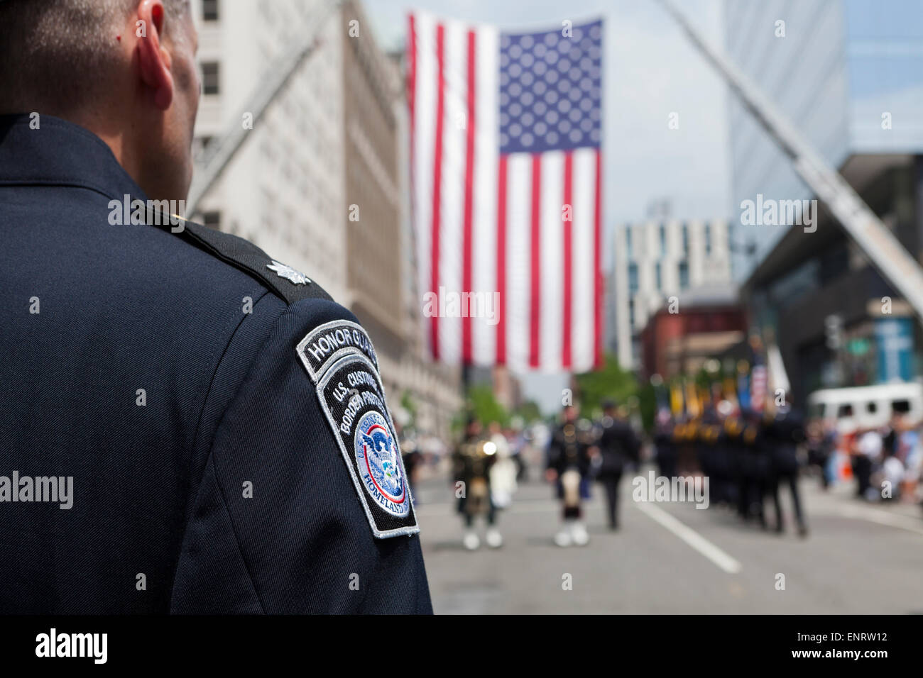 2015 la polizia nazionale settimana - Washington DC, Stati Uniti d'America Foto Stock