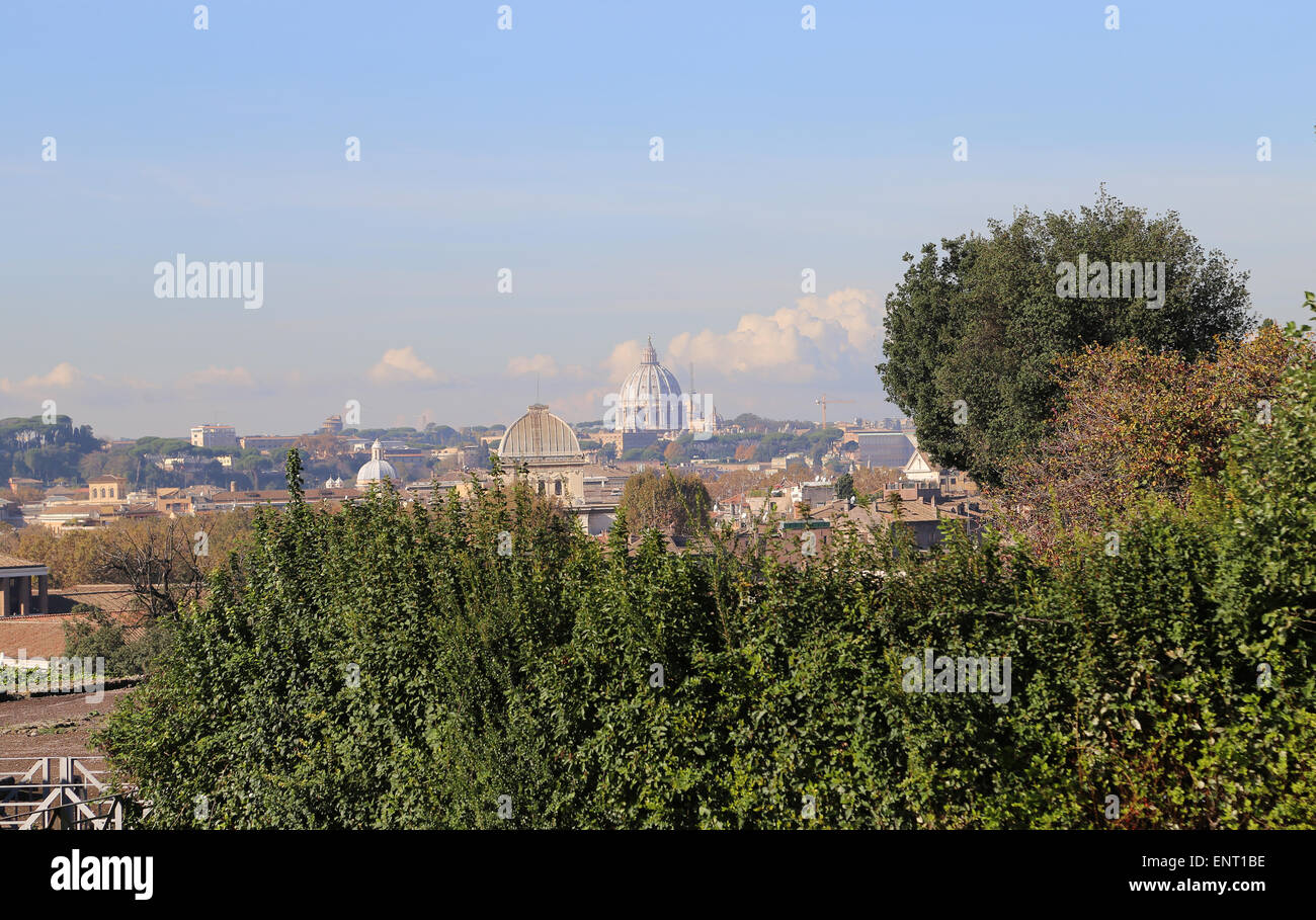 L'Italia. Roma. Panoramica. Foto Stock