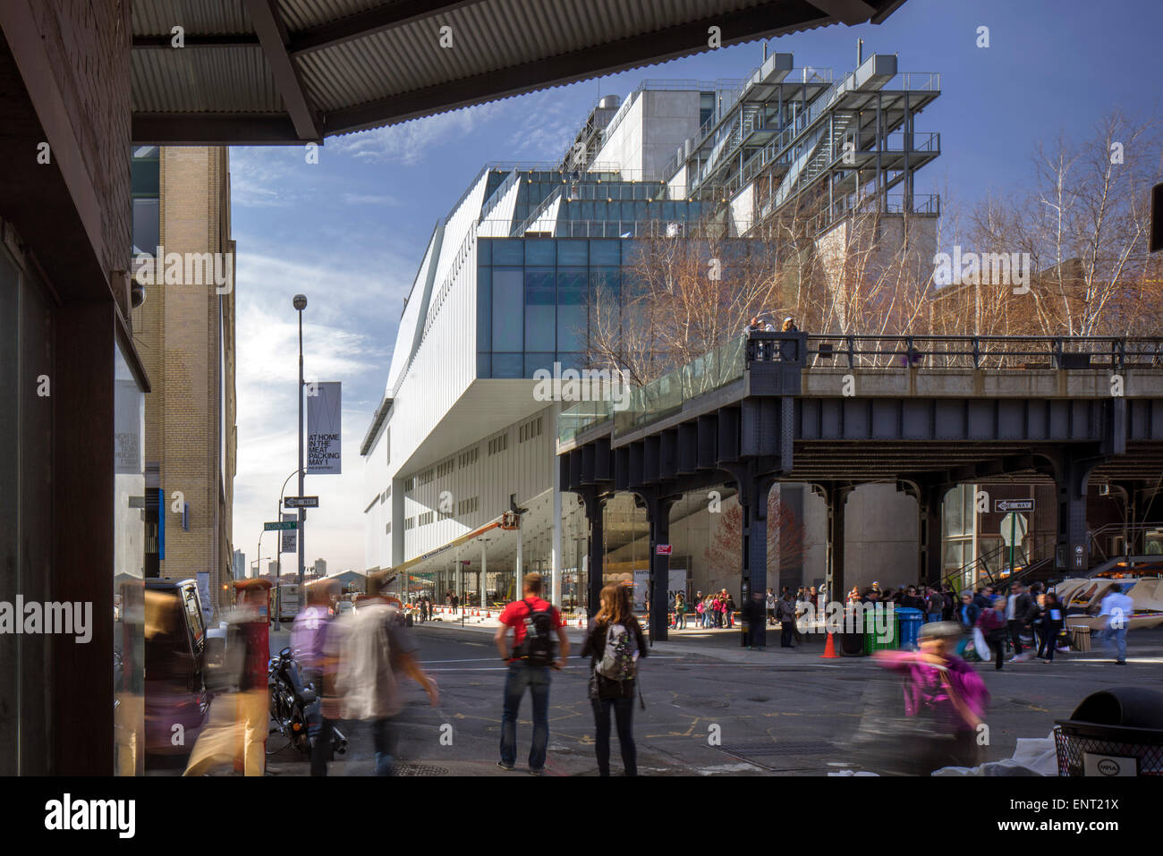 Whitney Museum of American Art, New York, Stati Uniti. Architetto: Renzo Piano Building Workshop, 2015. Foto Stock