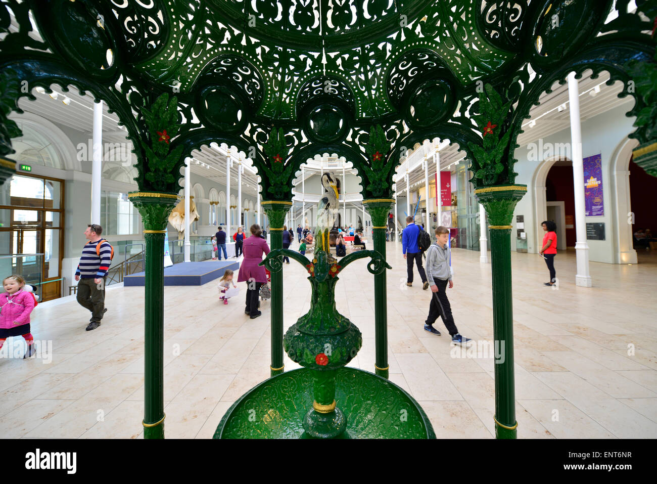 Vista interna del Museo Nazionale di Scozia Foto Stock