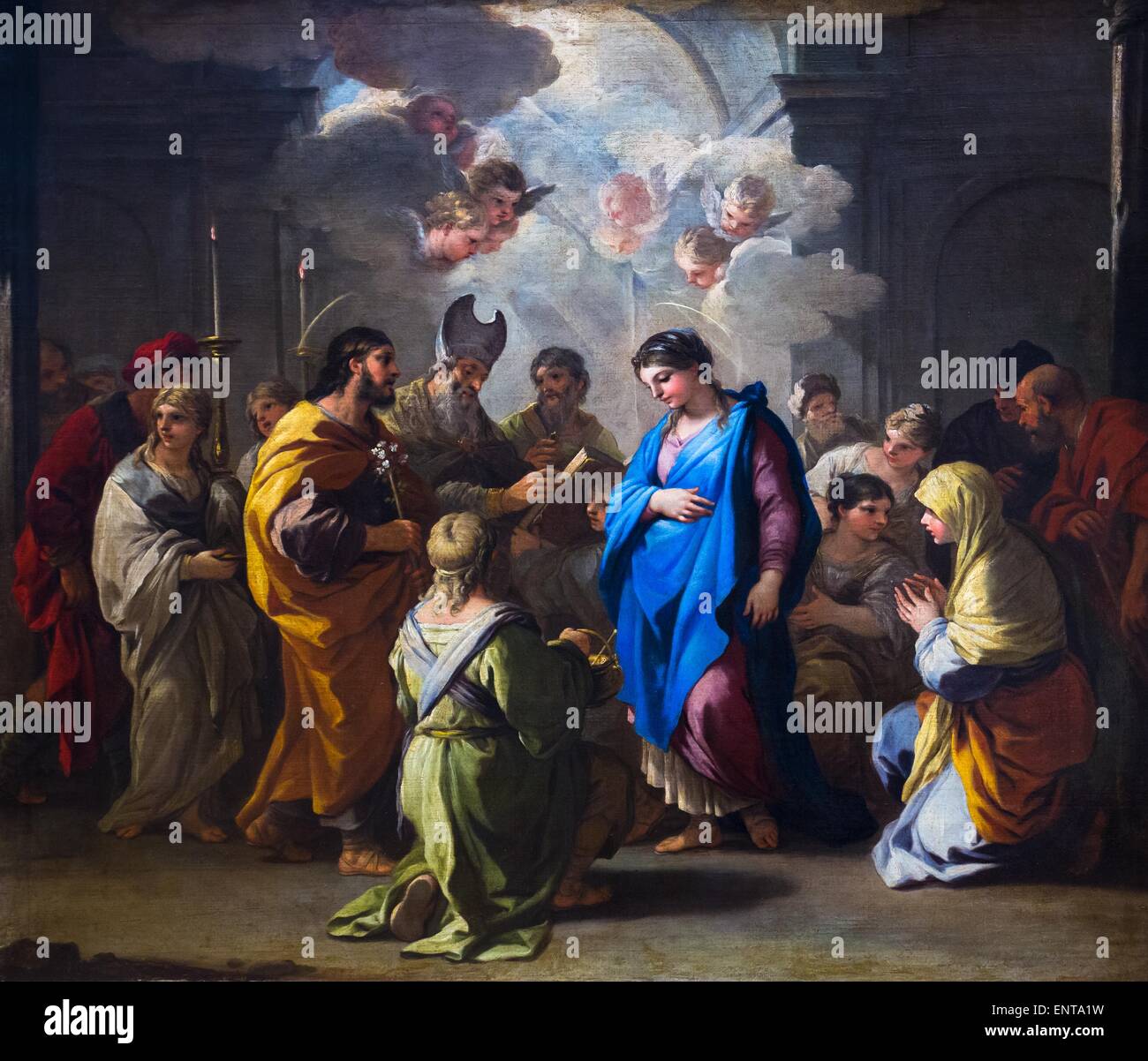 Il Matrimonio della Vergine 02/10/2013 - XVII secolo raccolta Foto Stock