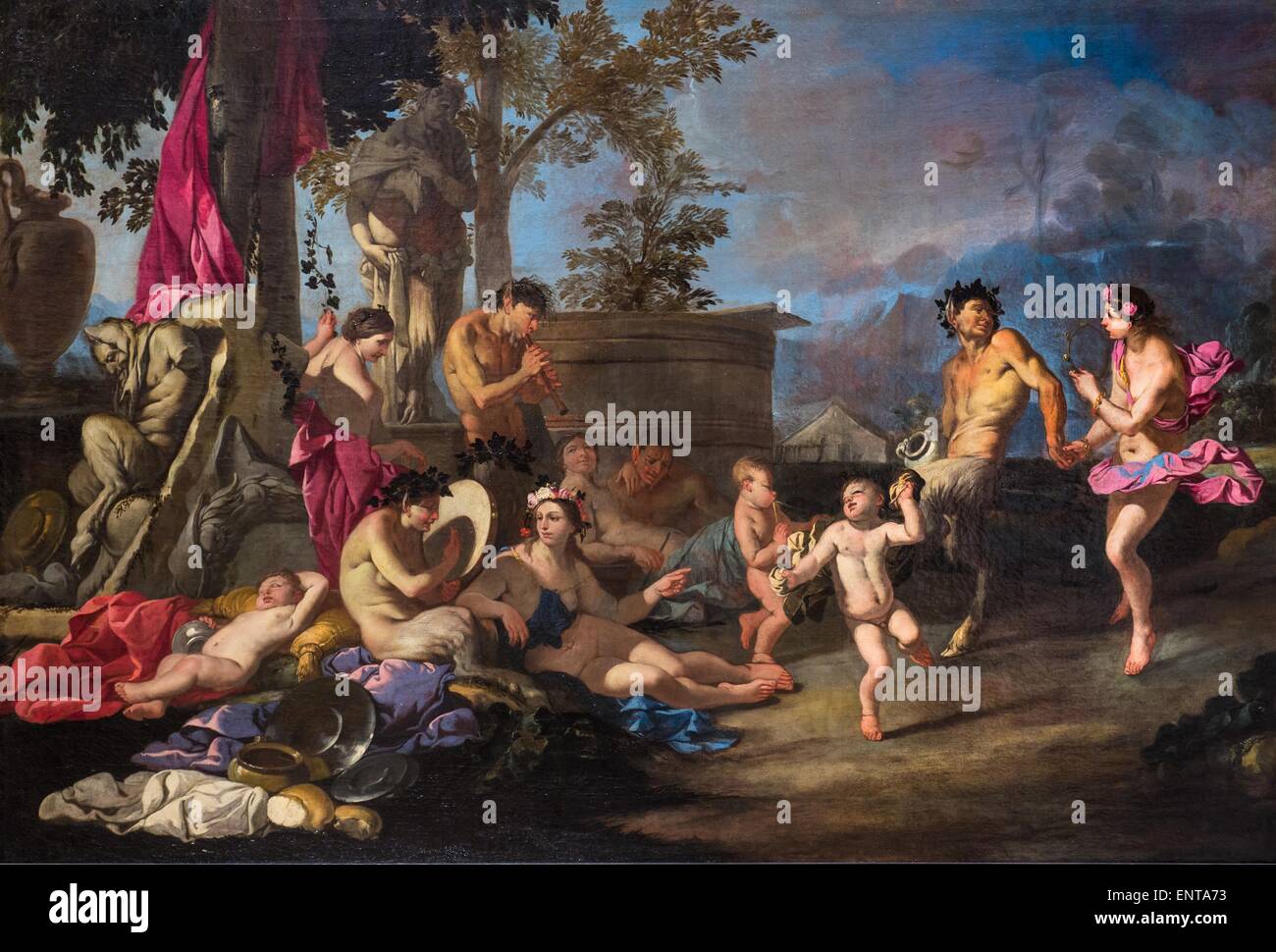 ActiveMuseum 0002934.jpg / festa di Bacco 19/09/2013 - / xvii secolo Collezione / Museo attivo Foto Stock