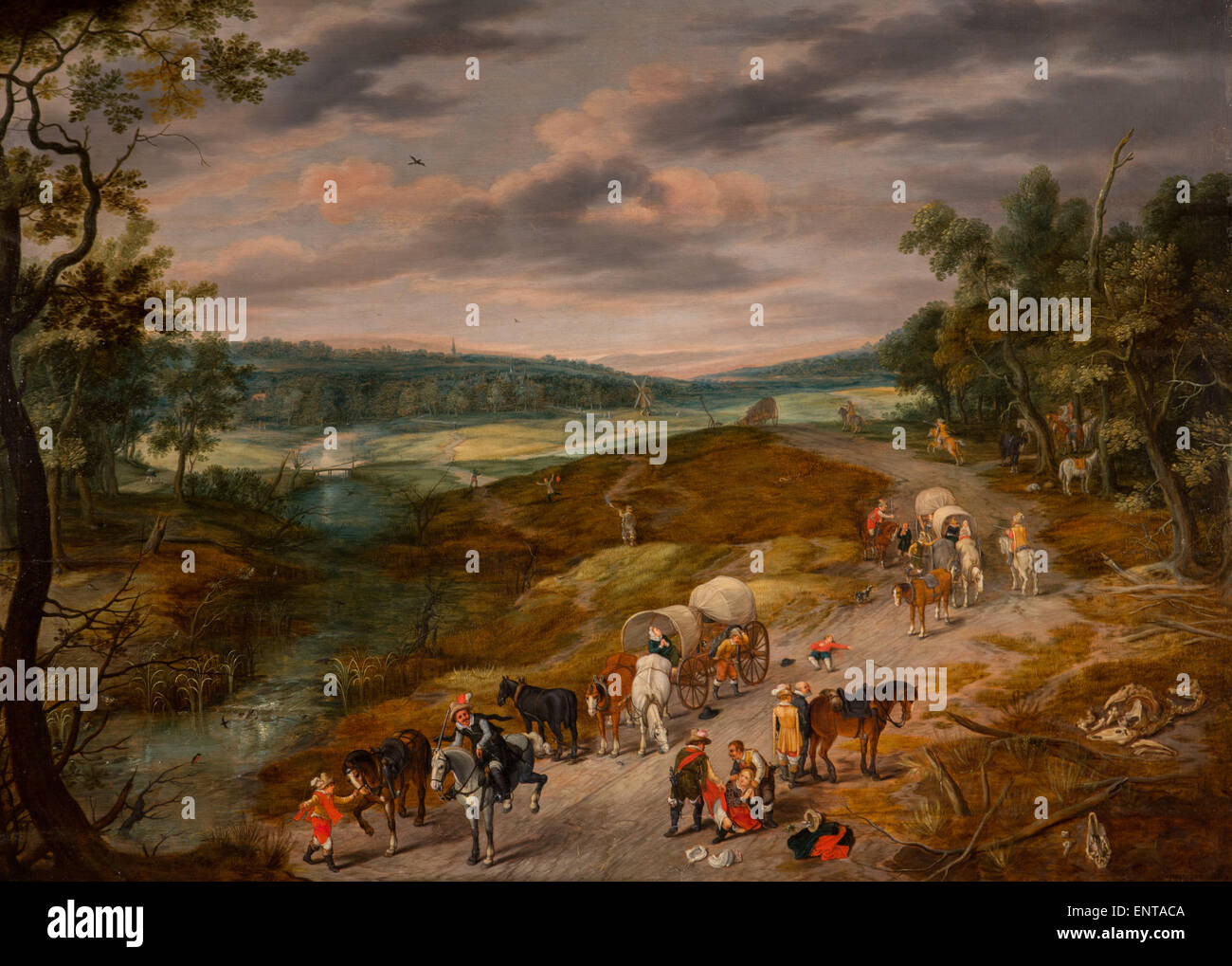 ActiveMuseum 0005962.jpg / Ladri di attaccare e rob viaggiatori 05/12/2013 - / xvii secolo Collezione / Museo attivo Foto Stock