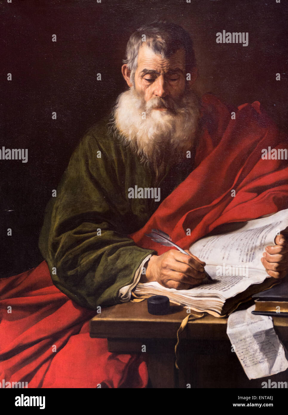 ActiveMuseum 0006082.jpg / San Paolo writting 04/12/2013 - / xvii secolo Collezione / Museo attivo Foto Stock