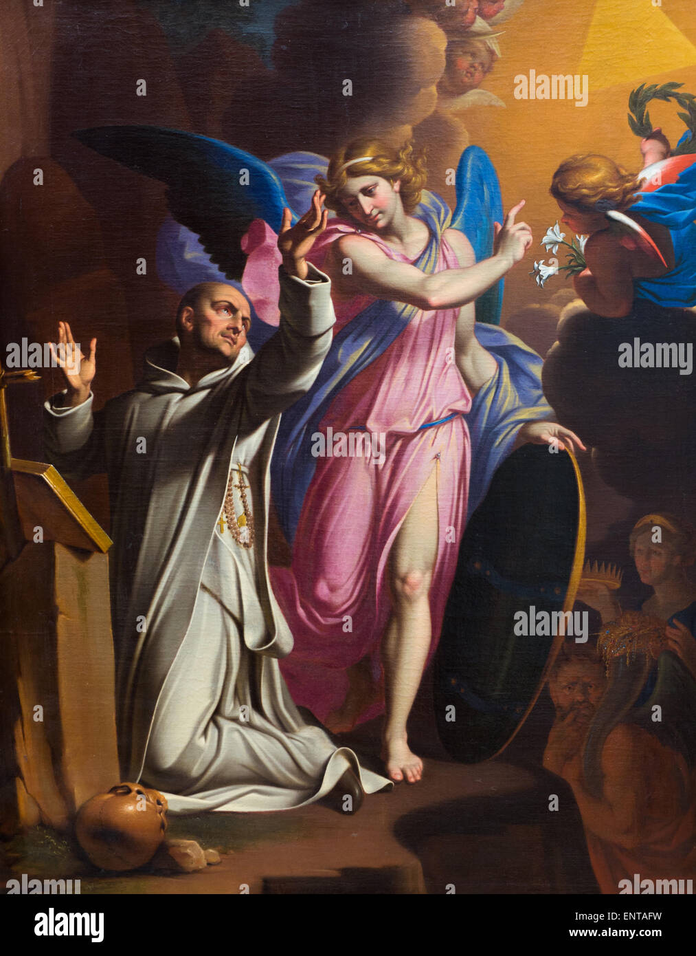 ActiveMuseum 0006109.jpg / San Bruno in preghiera 04/12/2013 - / xvii secolo Collezione / Museo attivo Foto Stock