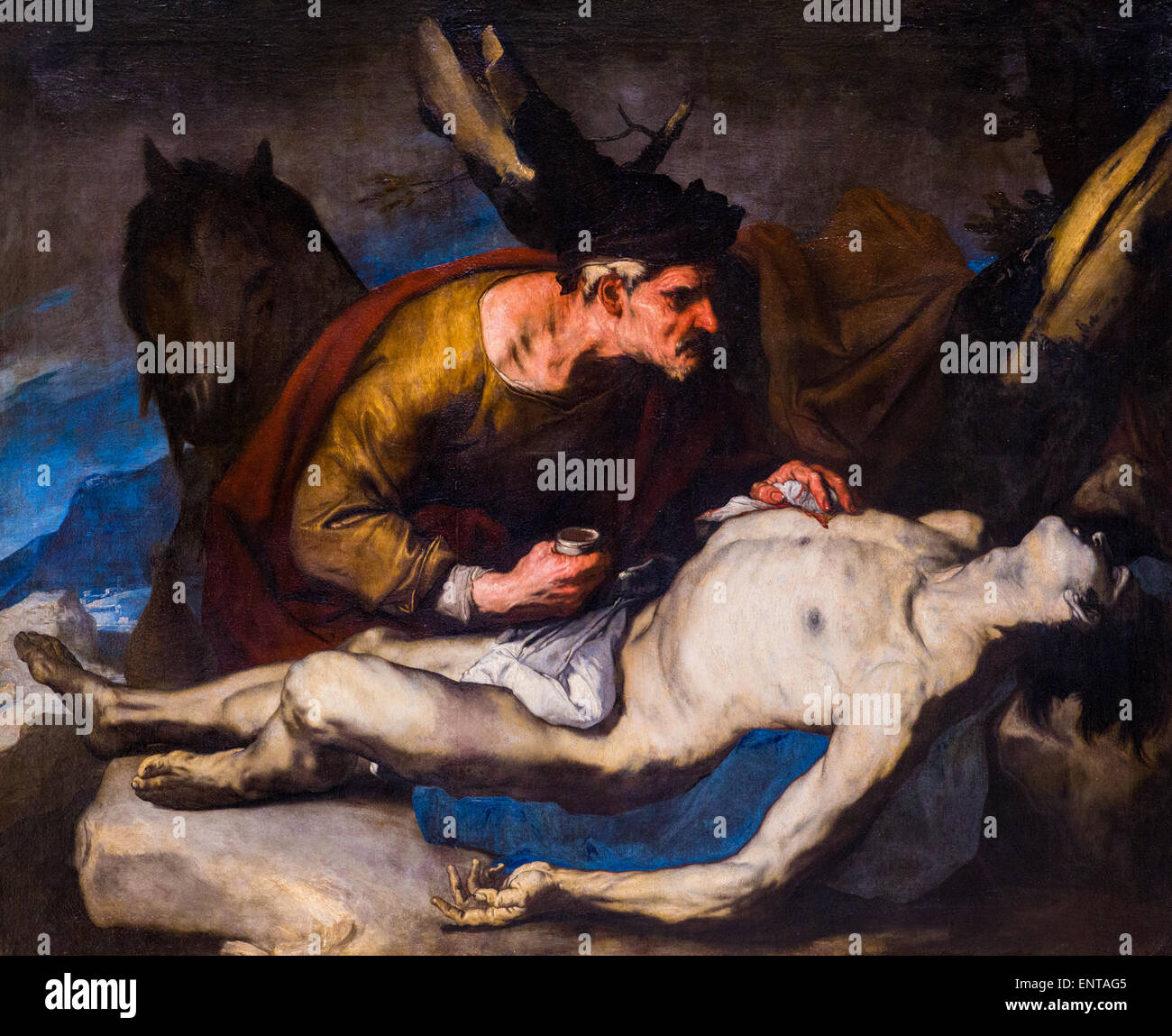 ActiveMuseum 0006117.jpg / il buon samaritano 04/12/2013 - / xvii secolo Collezione / Museo attivo Foto Stock