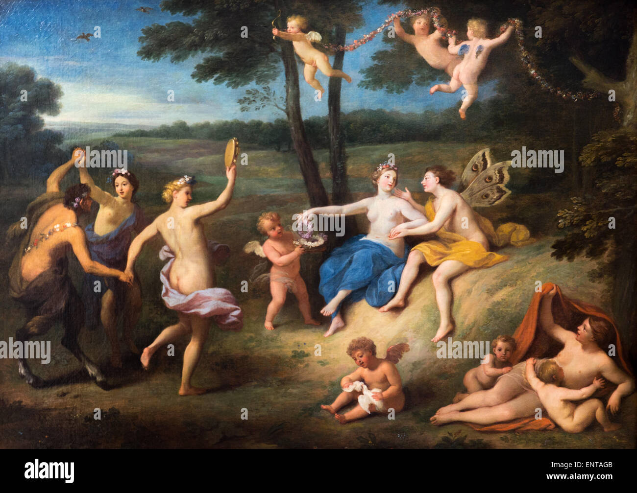 ActiveMuseum 0006121.jpg / Zephyr e Flore 04/12/2013 - / xvii secolo Collezione / Museo attivo Foto Stock