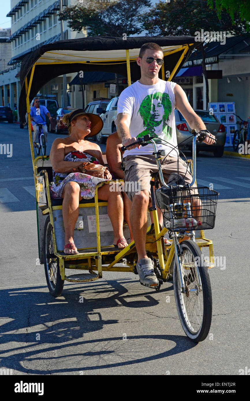 Il centro di Key West Florida FL destinazione per Western Caraibi Crusie da Tampa Foto Stock