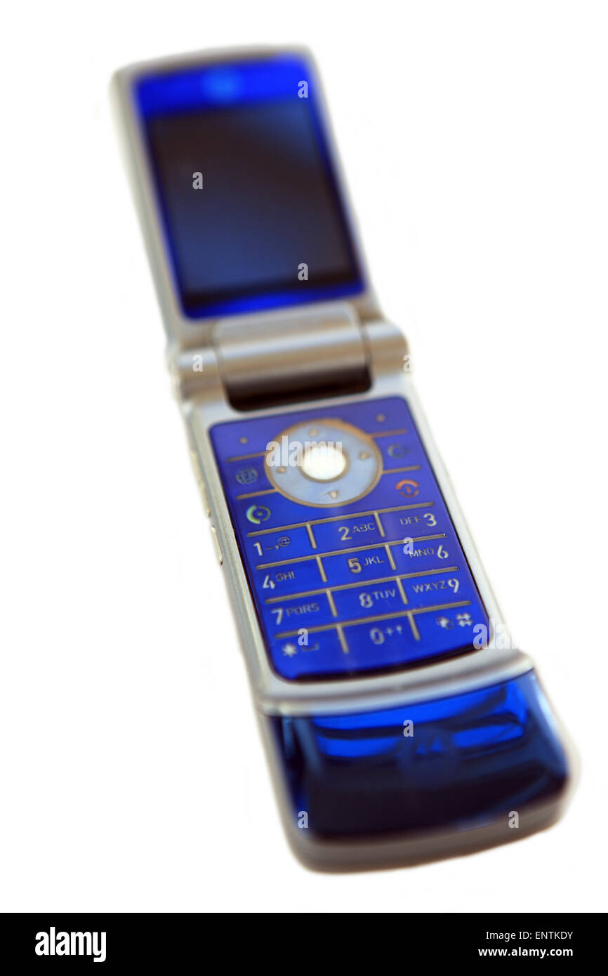 Motorola KRZR K1 mobile telefono con flip Foto Stock