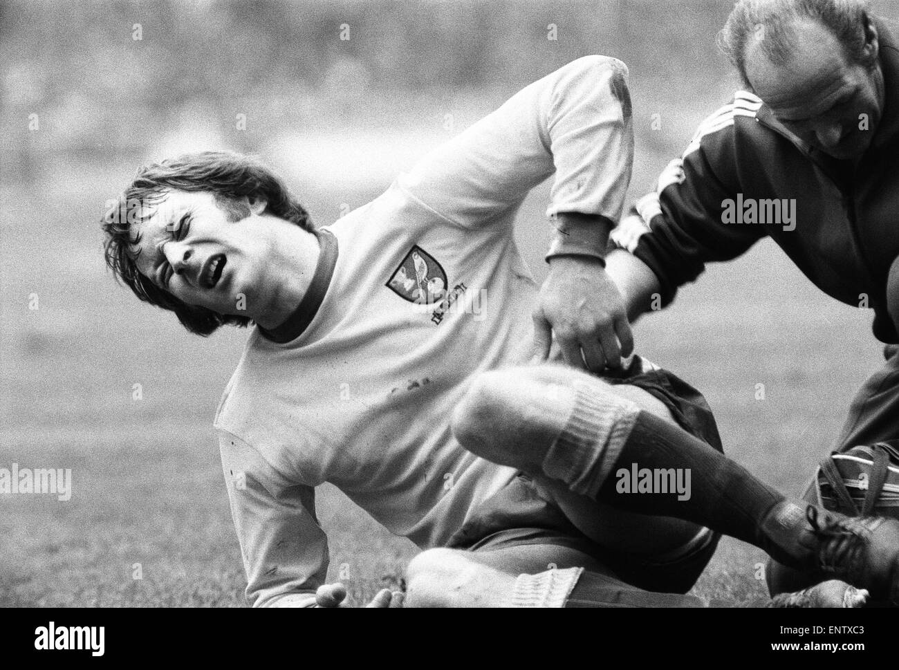 Norwich City FC Queens Park Rangers v. Norwich City FC. Il 6 aprile 1972. Foto Stock