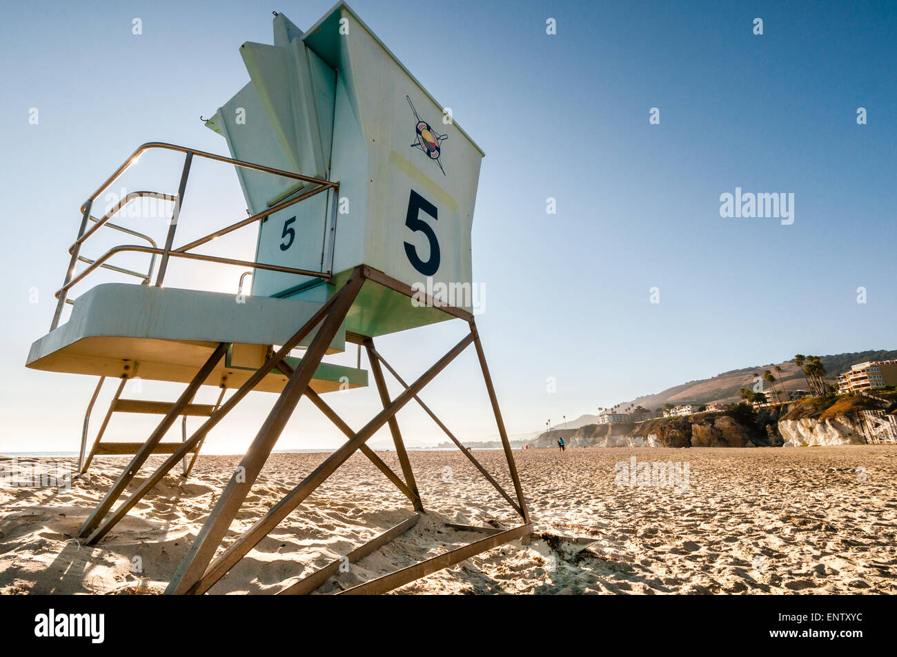 Pismo Beach Hut su autostrada 1 costline Foto Stock