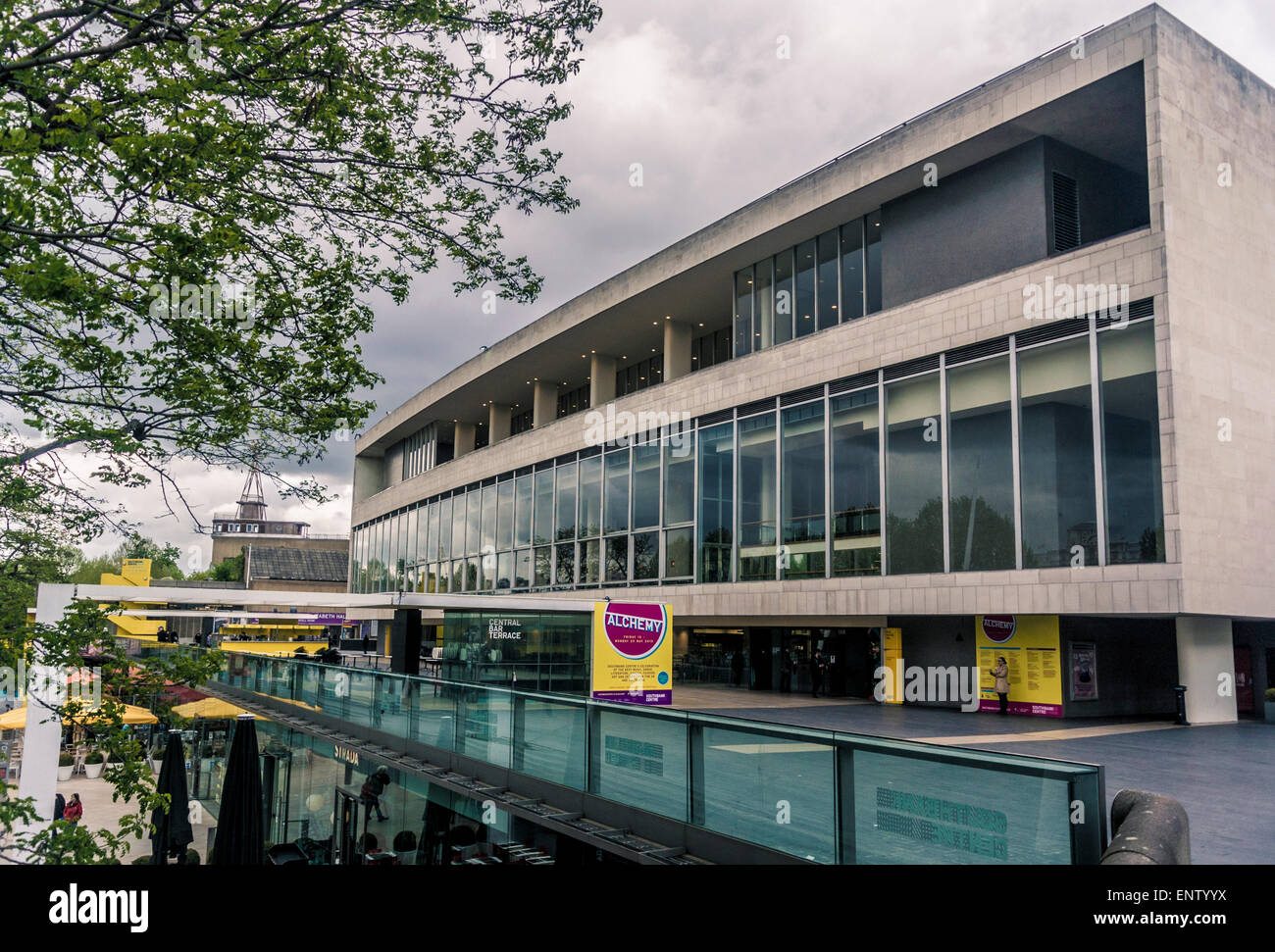 Royal Festival Hall, Southbank Centre di Londra. Foto Stock
