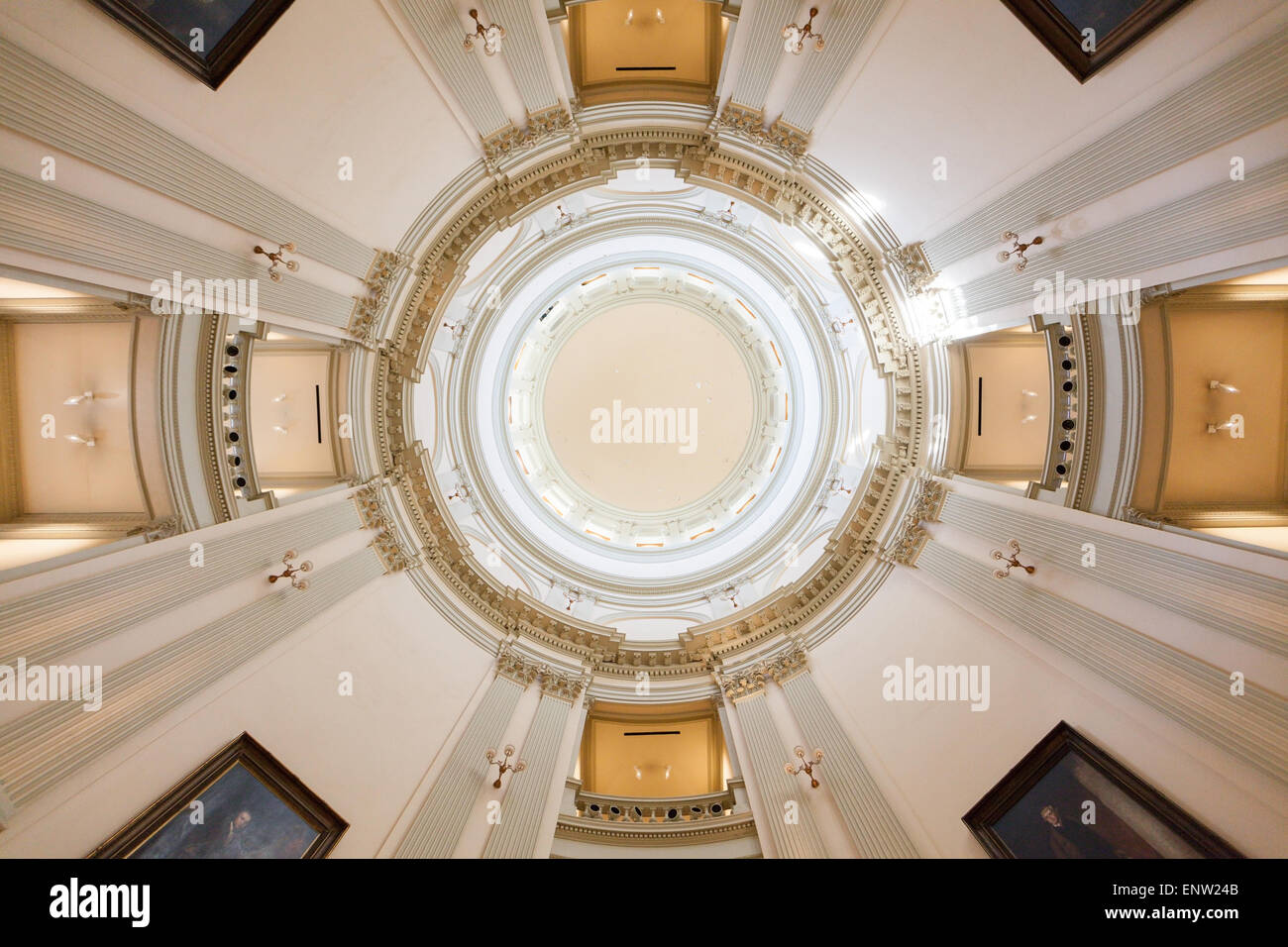 Interno di State Capitol Building, Atlanta, Georgia, Stati Uniti d'America. Foto Stock