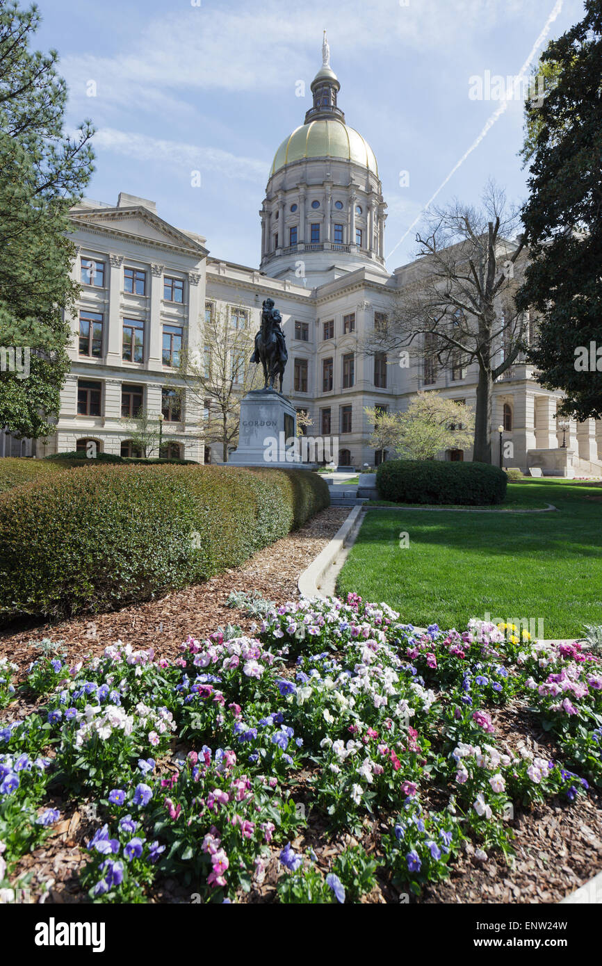 State Capitol Building, Atlanta, Georgia, Stati Uniti d'America. Foto Stock