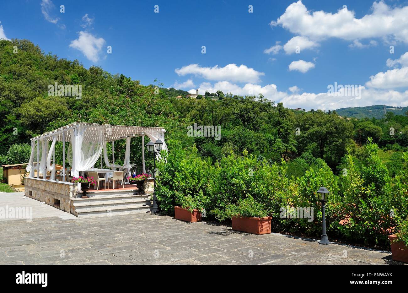 Campagna italiana Foto Stock