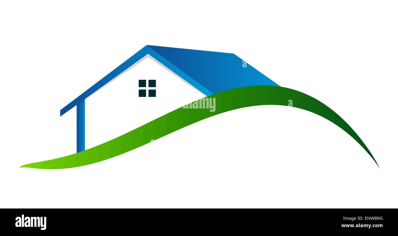 Il logo Case illustrazione vettoriale Illustrazione Vettoriale