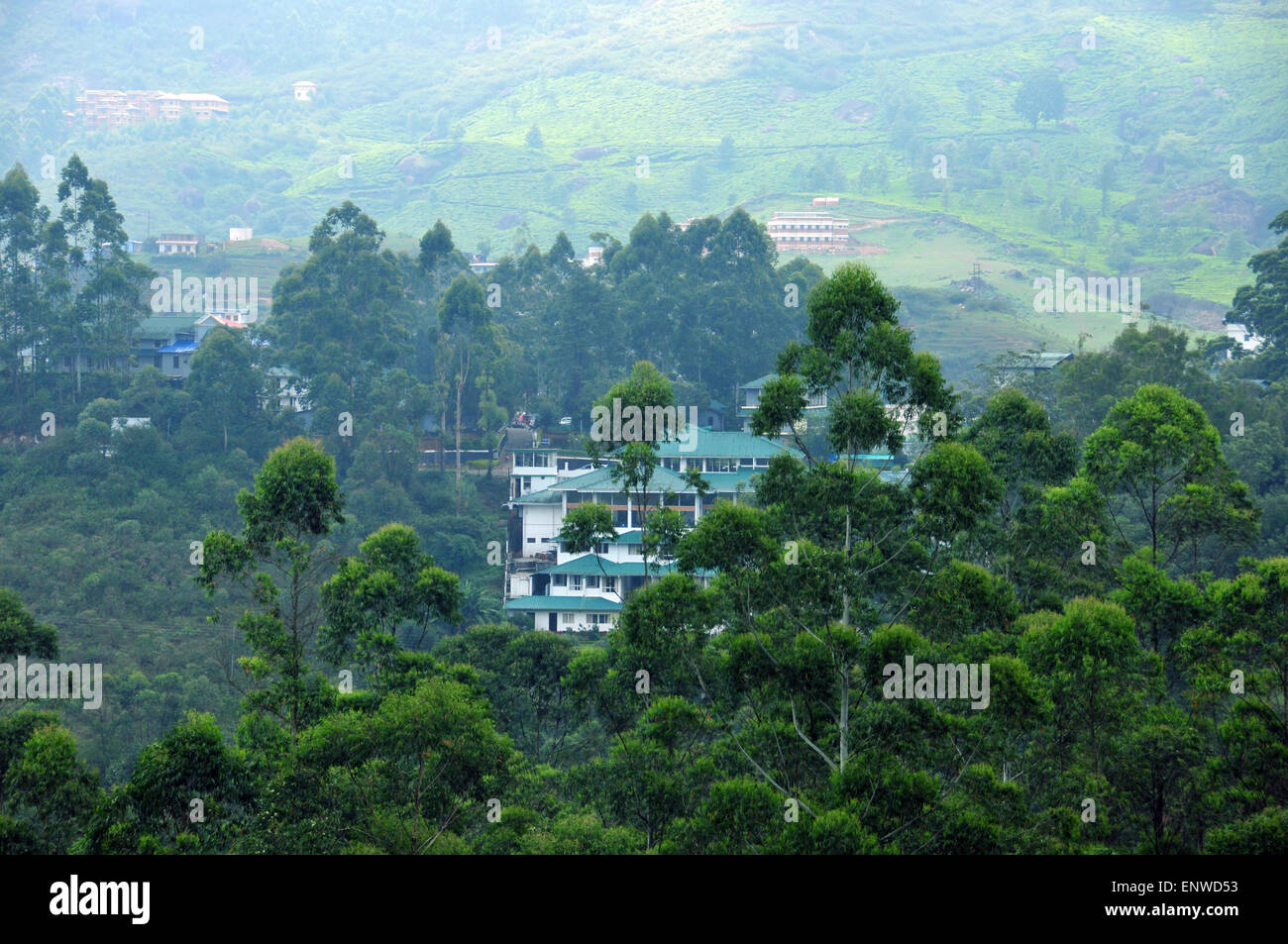 Resort top Hill Foto Stock