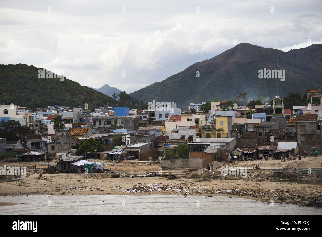 Porto - Nha Trang, Vietnam Foto Stock