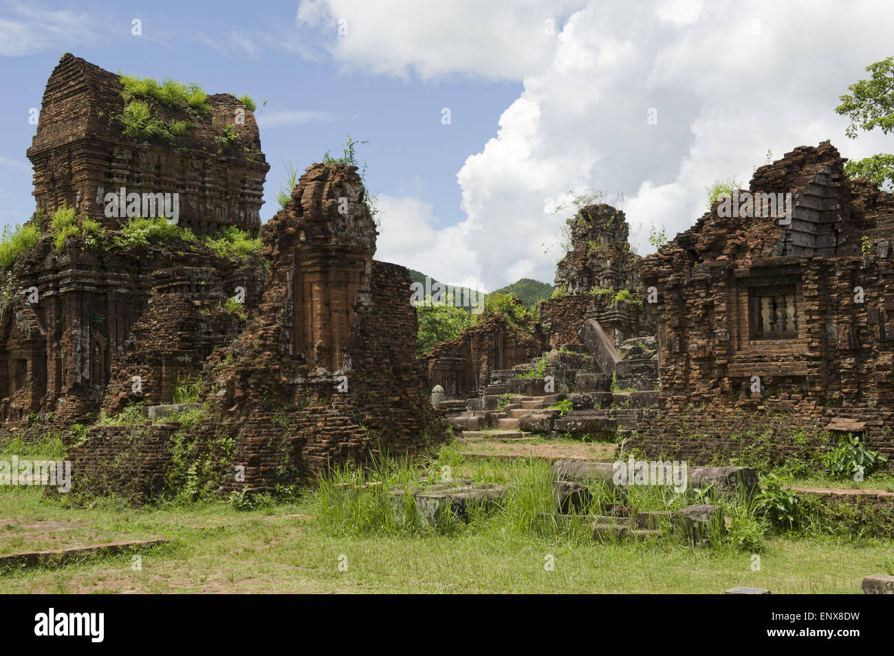 Cham Temple - Mio Figlio, Vietnam Foto Stock